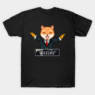 Jindo Inu token Crypto Jindo Inu coin Jindo Inu token Jind coin token Crytopcurrency T-Shirt